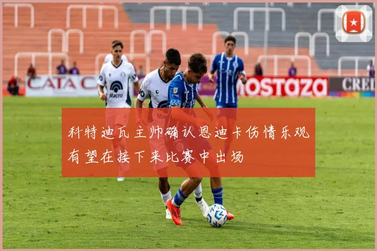 科特迪瓦主帅确认恩迪卡伤情乐观有望在接下来比赛中出场